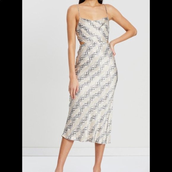 Bec and Bridge Python Midi Dress - Picture 5 of 8